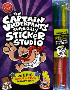 THE CAPTAIN UNDERPANTS SUPER SILLY STICKER STUDIO