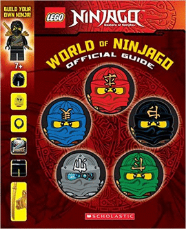 WORLD OF NINJAGO OFFICIAL GUIDE #2 INCLUDES MINI FIGURE