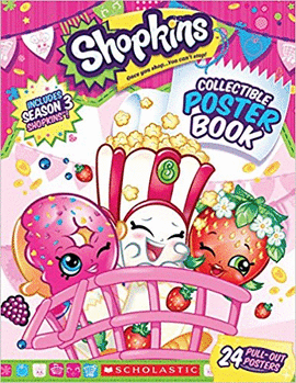 SHOPKINS COLLECTIBLE POSTER BOOK