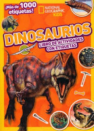 DINOSAURIOS LIBRO DE ACTIVIDADES CON ETIQUETAS