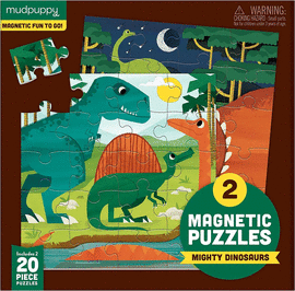 MIGHTY DINOSAURS MAGNETIC PUZZLE
