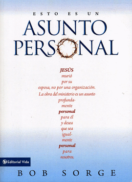 ESTO ES UN ASUNTO PERSONAL (BOLSILIBRO)