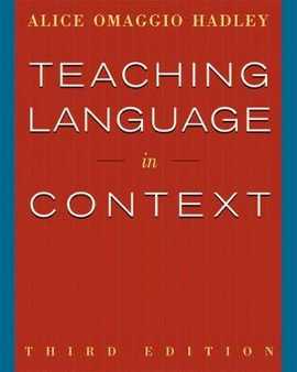 TEACHING LANGUAGE IN CONTEXT 3E TEXT