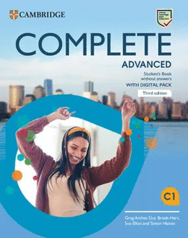 COMPLETE ADVANCED 3E STUDENT'S BOOK WITHOUT ANSWERS WITH DIGITAL PACK