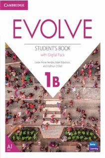 EVOLVE 1B STUDENT'S BOOK WITH DIGITAL PACK