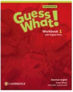 GUESS WHAT! AMERICAN ENGLISH LEVEL 1 WORKBOOK WITH LEARNER'S DIGITAL PACK UPDATED