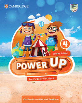 POWER UP LEVEL 4 PUPIL'S BOOK WITH EBOOK