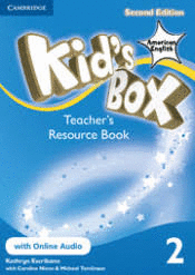 AMERICAN ENGLISH KIDS BOX TEACHERS RESOURCE BOOK 2 WITH ONLINE AUDIO