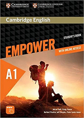 EMPOWER STARTER A1 STUDENT'S BOOK WITH ONLINE ASSESSMENT AND PRACTICE AND ONLINE WORKBOOK