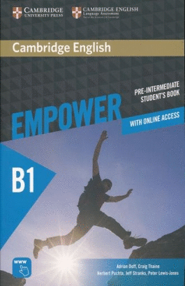 EMPOWER B1 PRE INTERMEDIATE STUDENTS BOOK / WITH ONLINE ACCESS
