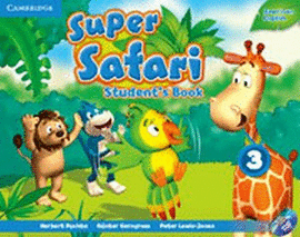 SUPER SAFARI 3 STUDENTS BOOK AMERICAN ENGLISH INCLUDED DVD-ROM