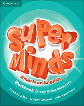 SUPER MINDS 3 WORKBOOK WITH ONLINE RESOURCES (AMERICAN ENGLISH)