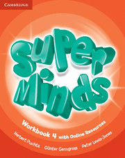 SUPER MINDS 4 WB W/ONLINE RESOUCES
