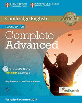 COMPLETE ADVANCED SB W/OUT ANSW CD