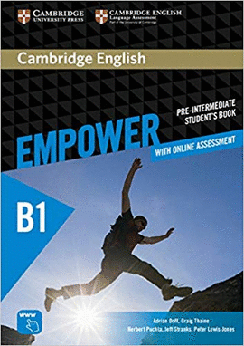 CAMBRIDGE ENGLISH EMPOWER B1 PRE-INTERMEDIATE SB W/ONLINE ASSM