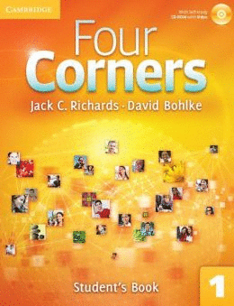 FOUR CORNERS STUDENT BOOK 1 WITH ONLINE WKB
