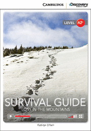SURVIVAL GUIDE: LOST IN THE MOUNTAINS A2+  LOW INTERMEDIATE W/O