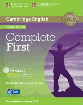 COMPLETE FIRST WORKBOOK WITHOUT ANSWERS WITH AUDIO CD