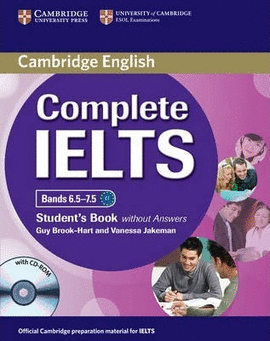 COMPLETE IELTS BANDS 6.5-7.5 STUDENT'S BOOK WITHOUT ANSWERS WITH CD-ROM