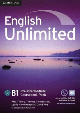 ENGLISH UNLIMITED CB PRE-INTER