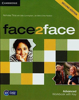 FACE2FACE ADVANCED WORKBOOK WITH KEY