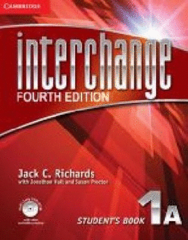 INTERCHANGE LEVEL 1A SBK  WITH SELF-STUDY DVD-ROM 4TH EDITION