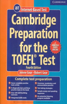 CAMBRIDGE PREPARATION FOR THE TOEFL TEST IBT