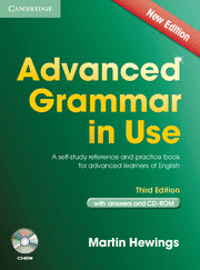 ADVANCED GRAMMAR IN USE BOOK WITH ANSWERS AND CD-ROM 3RD EDITION