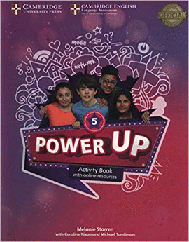 POWER UP 5 ACTIVITY BOOK WITH ONLINE RESOURCES AND HOME BOOKLET