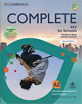 COMPLETE KEY FOR SCHOOLS STUDENT'S BOOK PACK