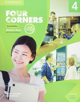 FOUR CORNERS LEVEL 4 STUDENT'S BOOK WITH ONLINE SELF-STUDY AND ONLINE WORKBOOK