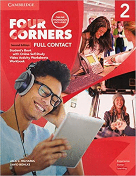 FOUR CORNERS LEVEL 2 SUPER VALUE PACK (FULL CONTACT WITH SELF-STUDY AND ONLINE WORKBOOK)