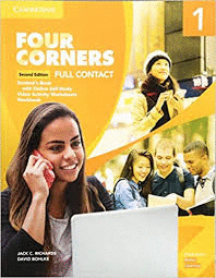 FOUR CORNERS LEVEL 1 FULL CONTACT WITH ONLINE SELF-STUDY