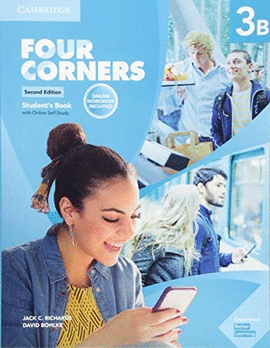 FOUR CORNERS LEVEL 3B STUDENT'S BOOK WITH ONLINE SELF-STUDY AND ONLINE