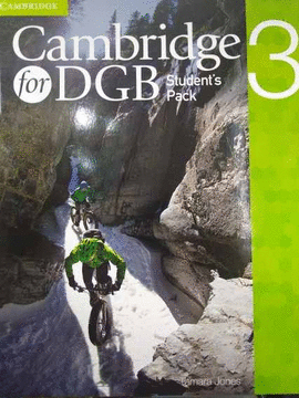 CAMBRIDGE FOR DGB 3 STUDENTS PACK
