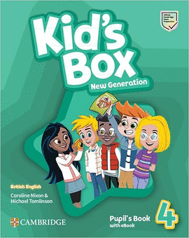 KID'S BOX LEVEL 4 PUPIL'S BOOK WITH EBOOK BRITISH ENGLISH