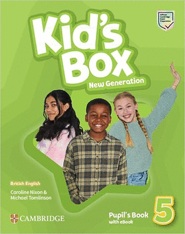 KID'S BOX LEVEL 5 PUPIL'S BOOK WITH EBOOK BRITISH ENGLISH