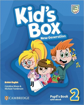 KID'S BOX LEVEL 2 PUPIL'S BOOK WITH EBOOK BRITSH ENGLISH
