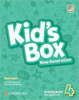 KID'S BOX LEVEL 4 ACTIVITY BOOK WITH DIGITAL PACK BRITISH ENGLISH