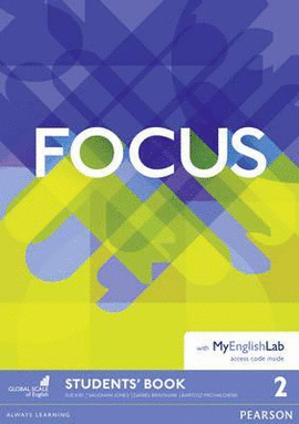 FOCUS 2 STUDENT'S BOOK & MYENGLISHLAB