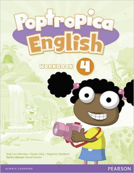 POPTROPICA ENGLISH AMERICAN EDITION 4 WORKBOOK AND AUDIO CD PACK