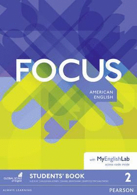 FOCUS 2 STUDENT'S BOOK WITH MY ENGLISH LAB  (AMERICANO)