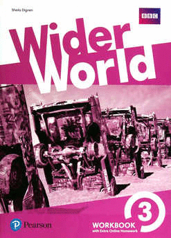 WIDER WORLD 3 WORKBOOK WITH ONLINE HOMEWORK
