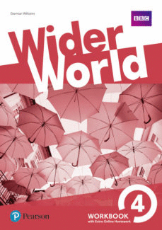 WIDER WORLD 4 WORKBOOK WITH ONLINE HOMEWORK