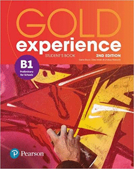 GOLD EXPERIENCE 2ND EDITION B1 STUDENTS BOOK
