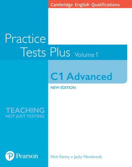 PRACTICE TESTS PLUS STUDENT'S BOOK C1 ADVANCED VOL 1 W/ ONLINE RESOURCES (NO KEY)