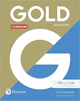 GOLD C1 ADVANCED NEW EDITION COURSEBOOK AND MYENGLISHLAB