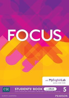 FOCUS BRE LEVEL 5 STUDENT'S BOOK & FLIPBOOK WITH MYENGLISHLAB