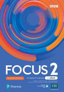 FOCUS 2ED LEVEL 2 STUDENT'S BOOK & EBOOK WITH EXTRA DIGITAL ACTIVITIES & APP.
