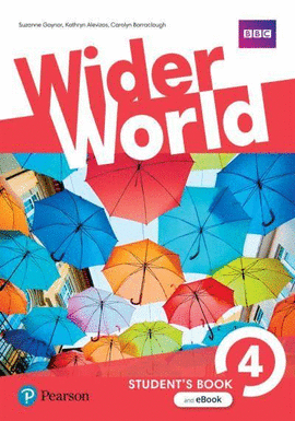 WIDER WORLD 4 - STUDENT'S BOOK + EBOOK